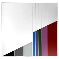 Wall mirror by Eugenio Carmi for Acerbis International