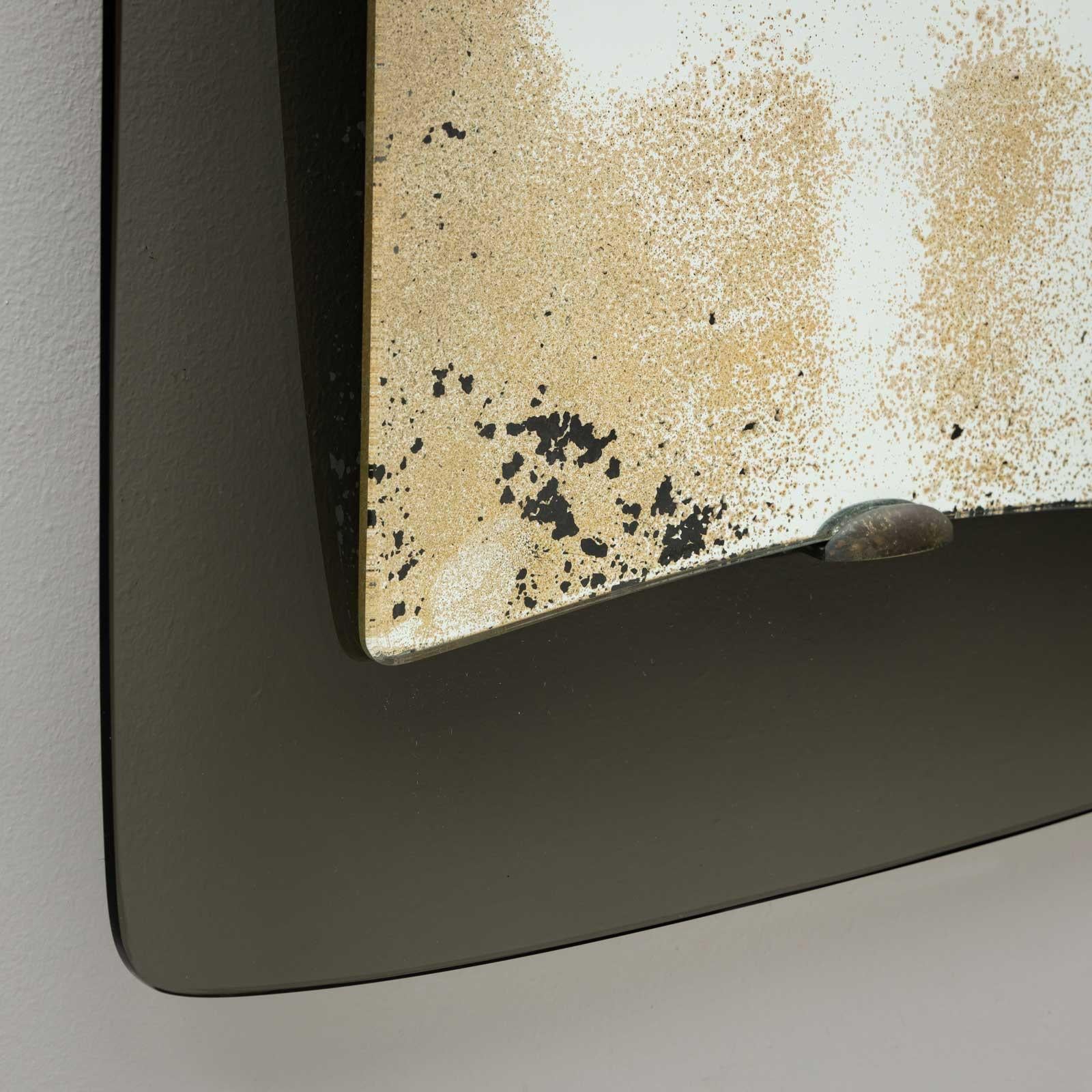 Italian Wall Mirror by Fontana Arte, Italy 1950s/60s