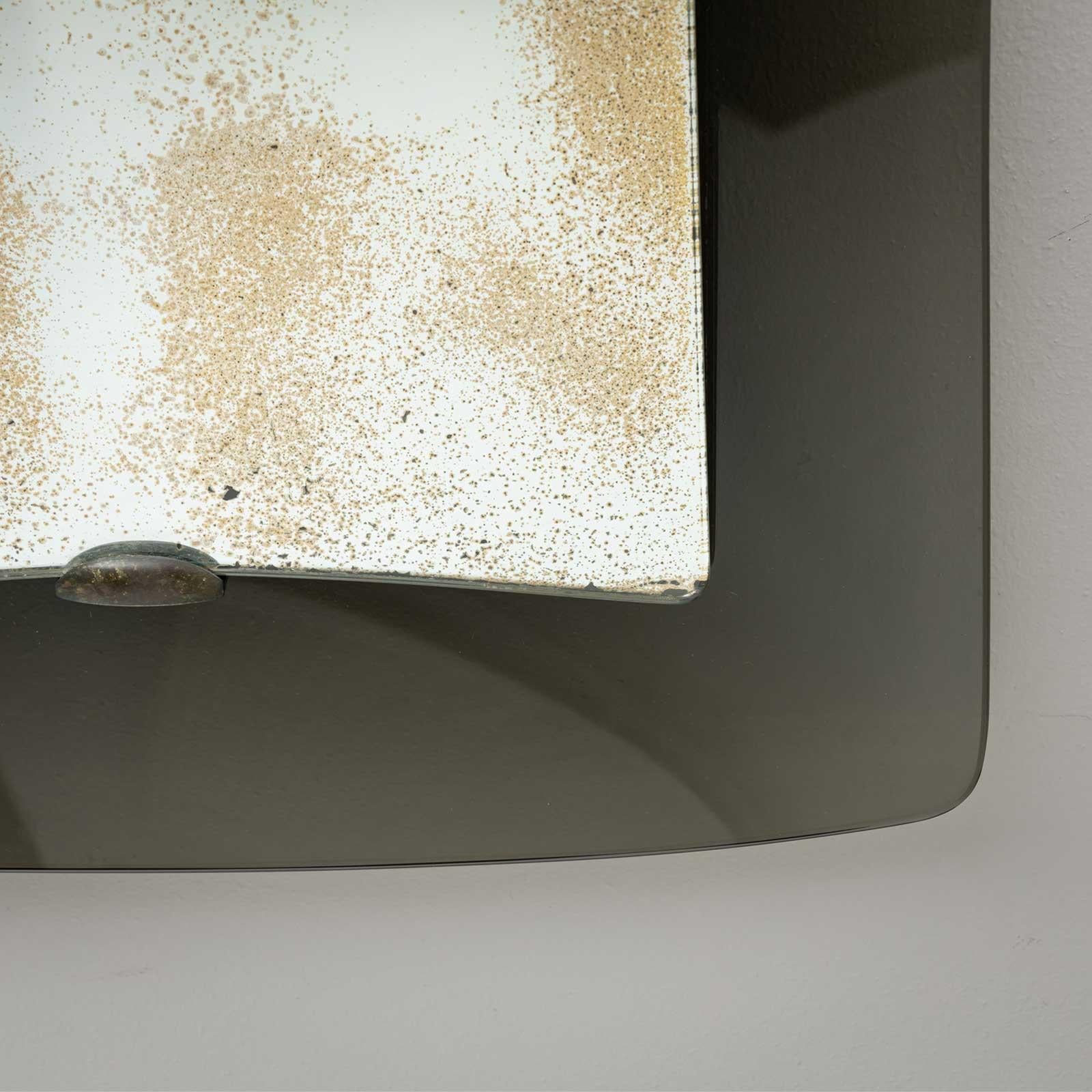Wall Mirror by Fontana Arte, Italy 1950s/60s In Good Condition In Greding, DE