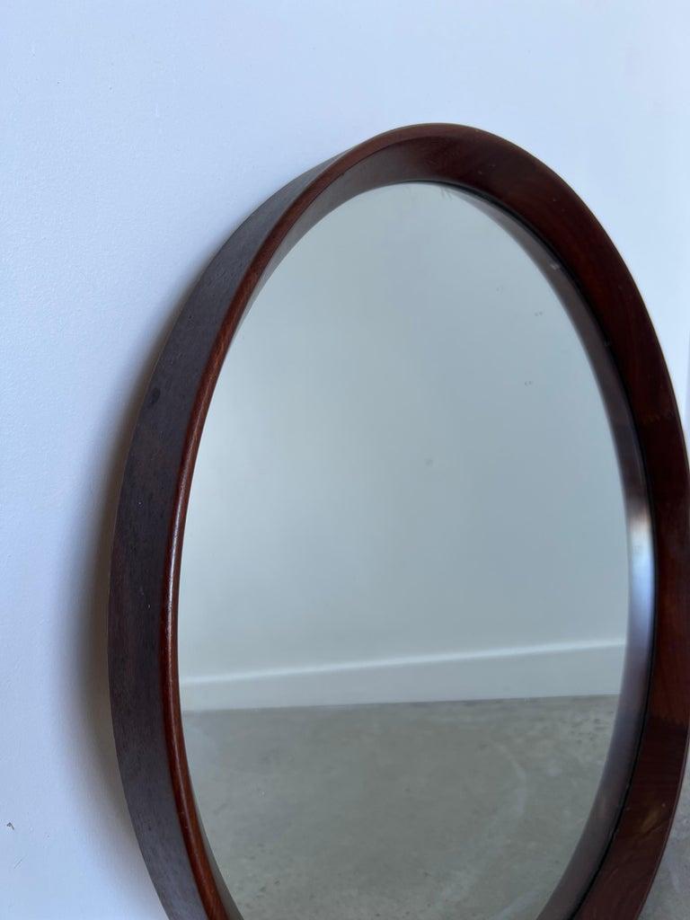 Mid-20th Century Wall Mirror by Glass & Tra Hovmantorp For Sale