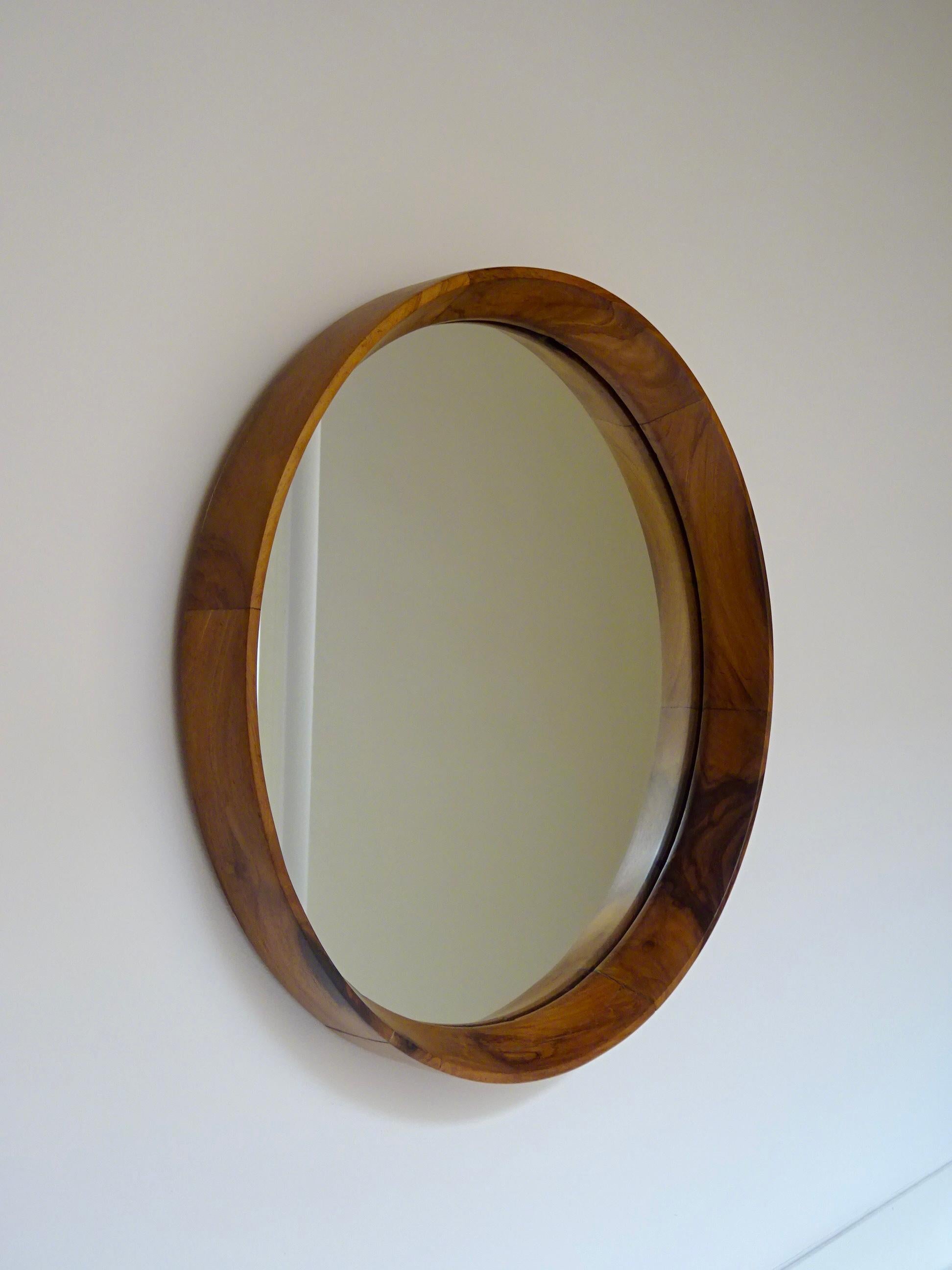 Brazilian Wall mirror by Jorge Zalszupin for l’Atelier. Brazil 1960s. For Sale