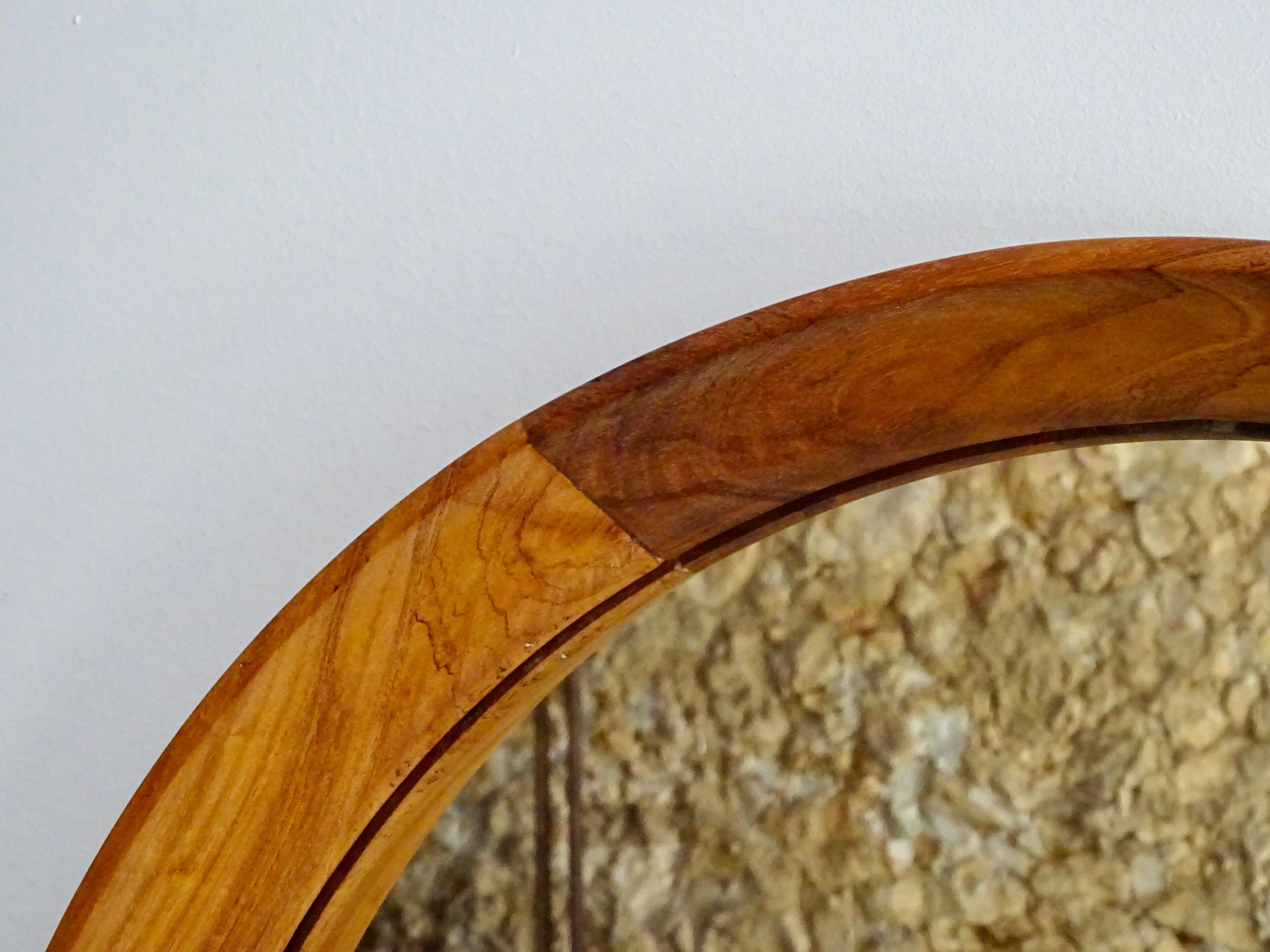 Mid-20th Century Wall mirror by Jorge Zalszupin for l’Atelier. Brazil 1960s. For Sale