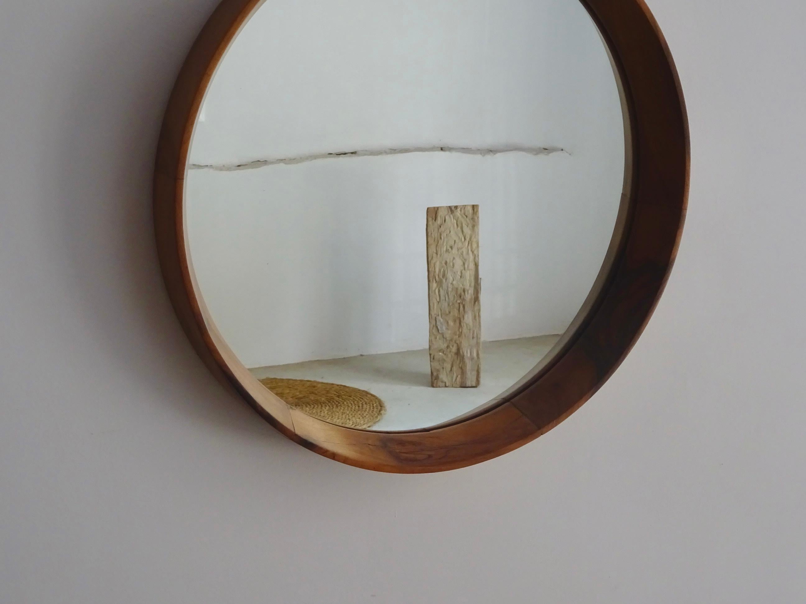 Mirror Wall mirror by Jorge Zalszupin for l’Atelier. Brazil 1960s. For Sale