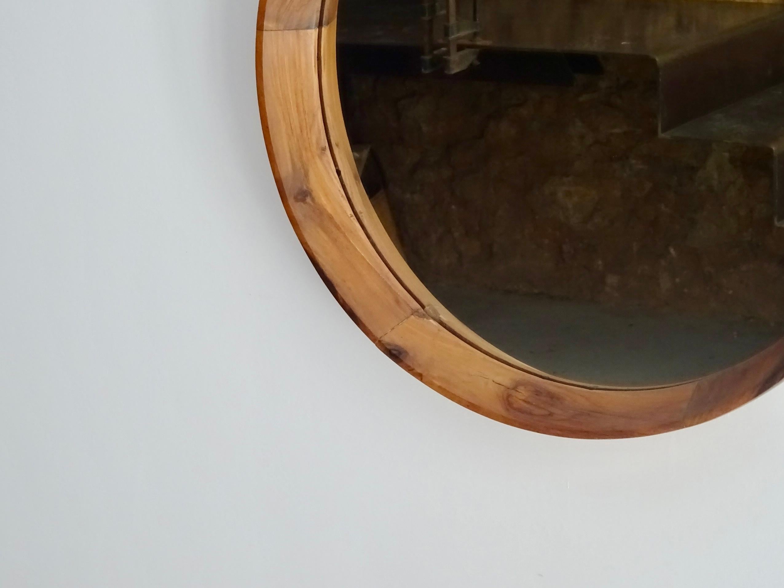 Wall mirror by Jorge Zalszupin for l’Atelier. Brazil 1960s. For Sale 2