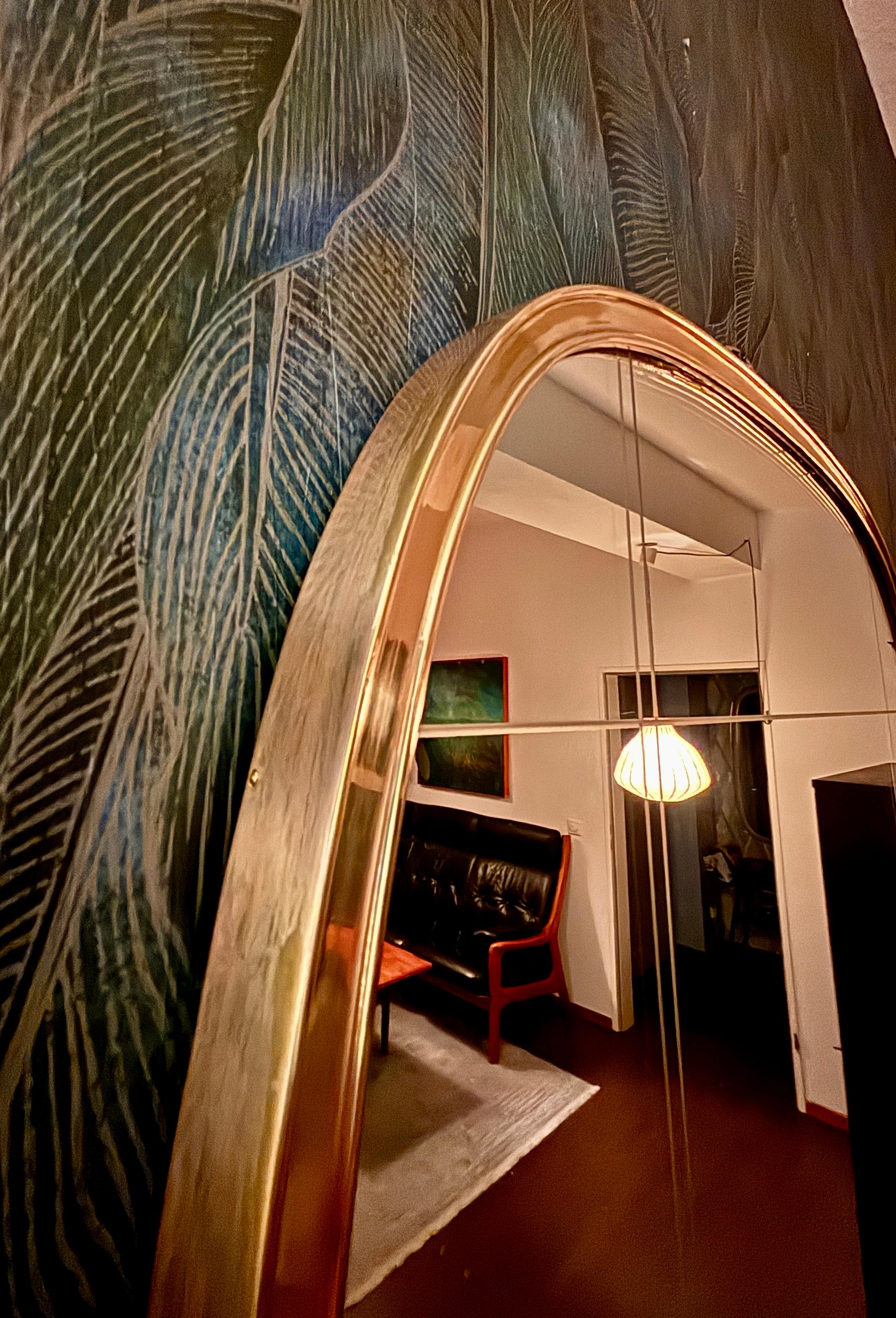 Miroir mural par Münchner Zierspiegel, années 1950 en vente 3