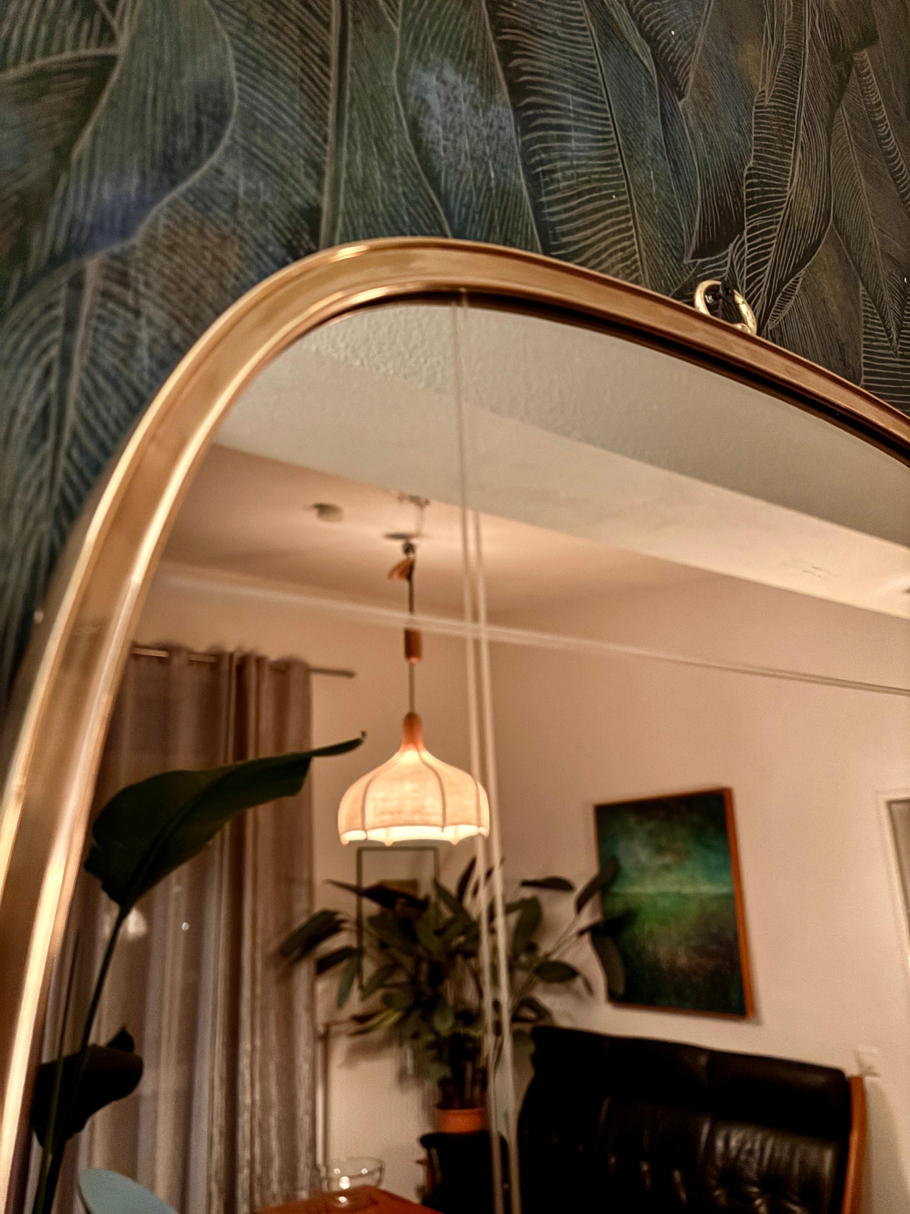 Miroir mural par Münchner Zierspiegel, années 1950 en vente 4