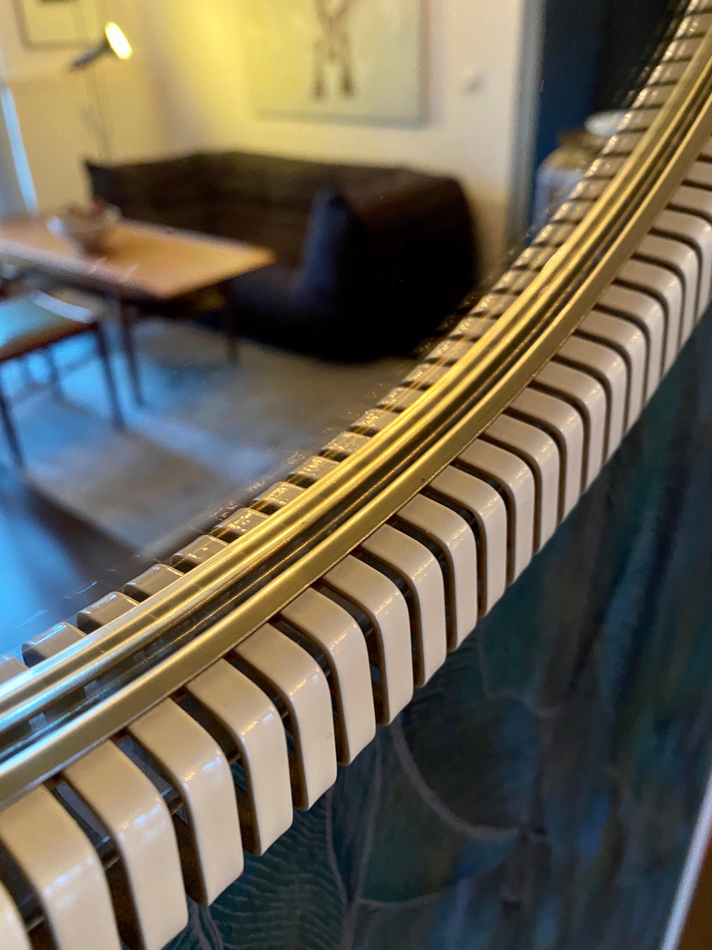 Wall Mirror by Münchner Zierspiegel, 1950s For Sale 4