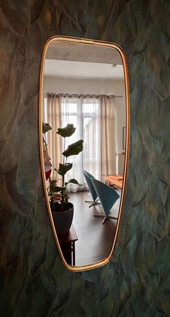 Wall Mirror by Münchner Zierspiegel, 1950s