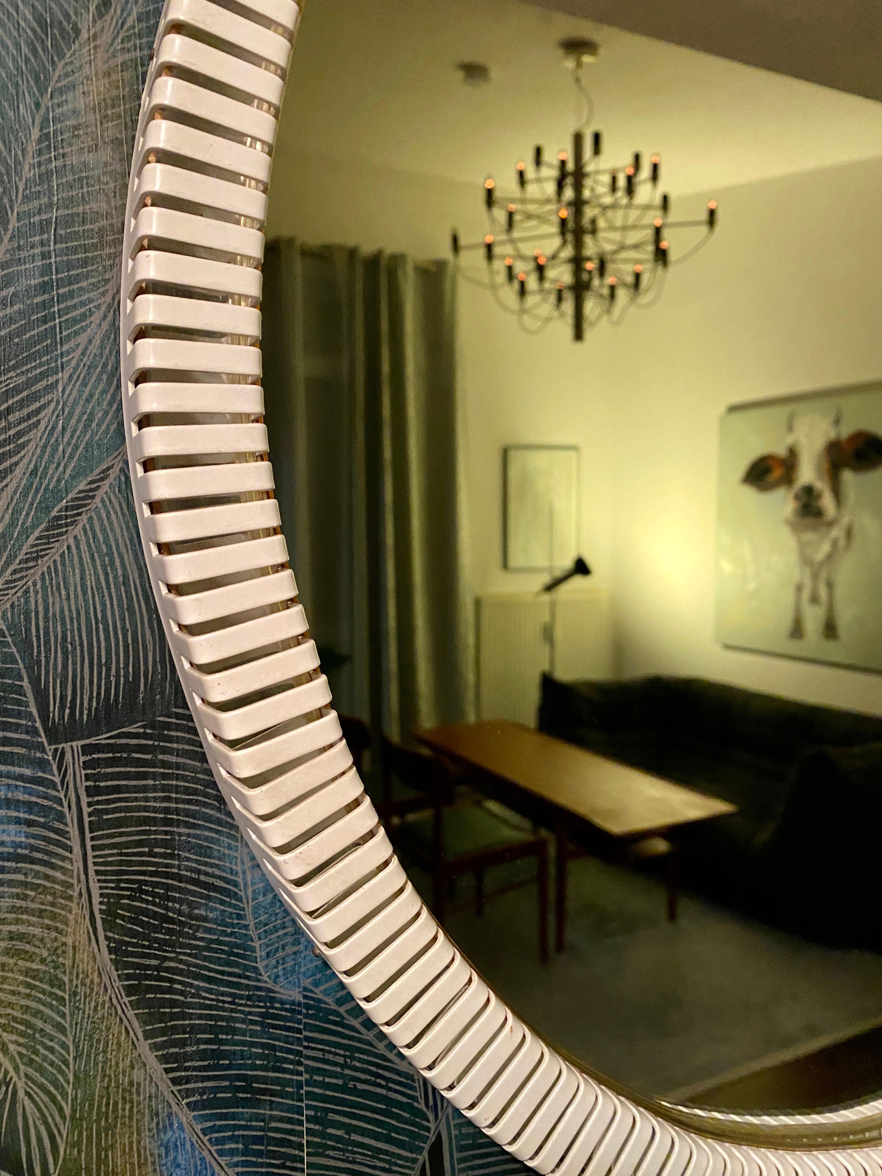 Swedish Wall Mirror by Münchner Zierspiegel, 1950s For Sale