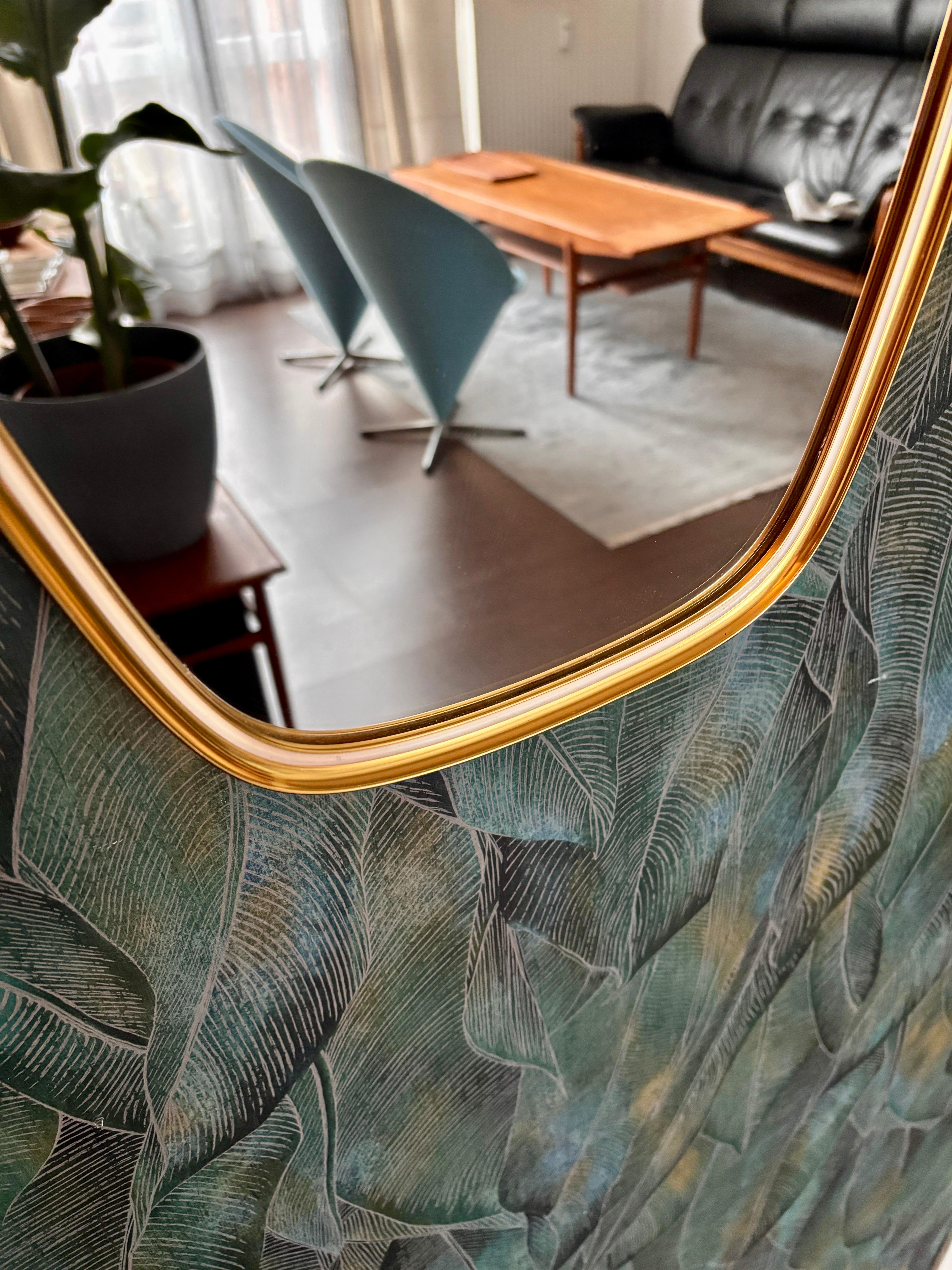 20ième siècle Miroir mural par Münchner Zierspiegel, années 1950 en vente