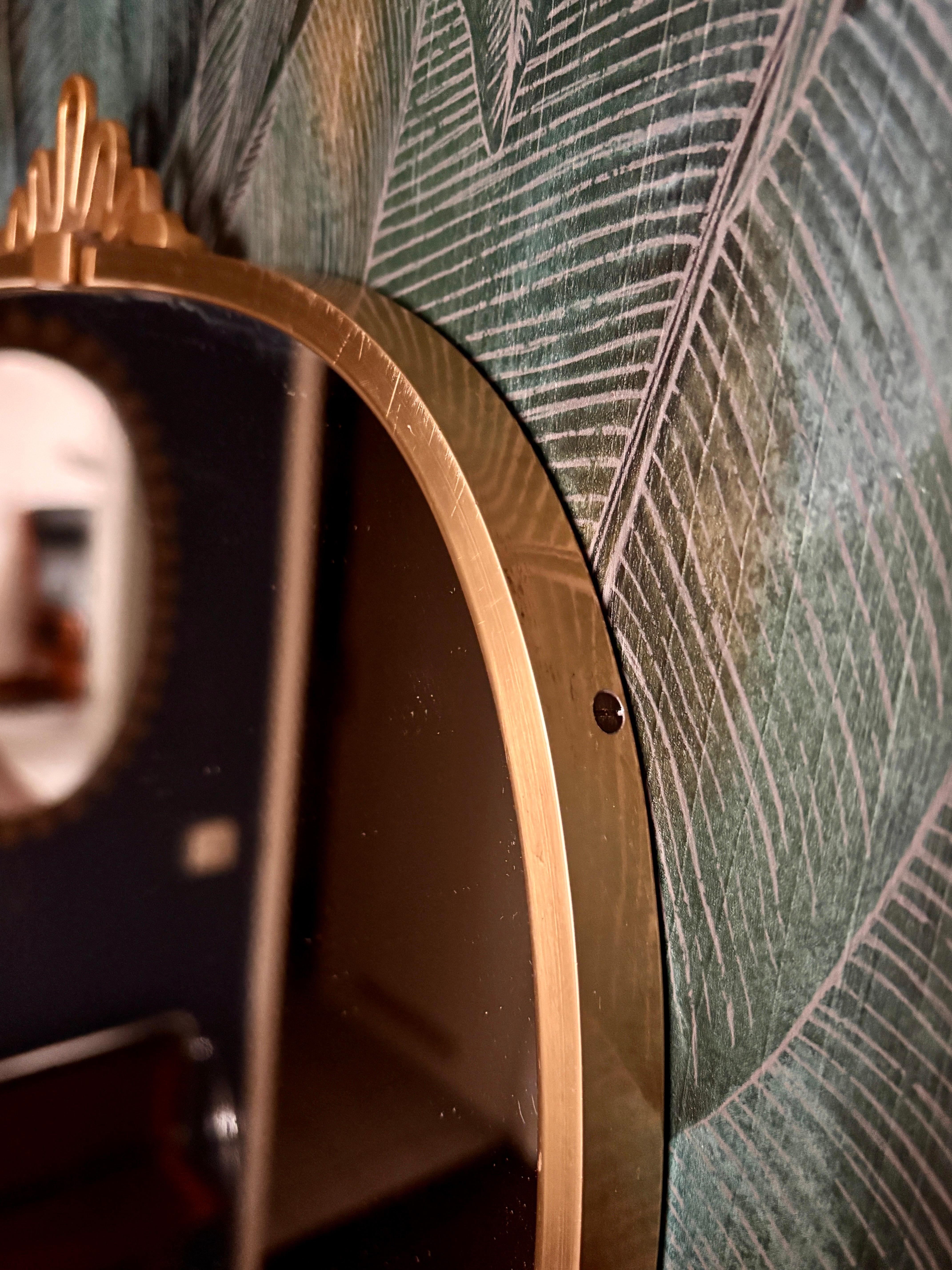 Miroir mural par Münchner Zierspiegel, années 1950 en vente 1