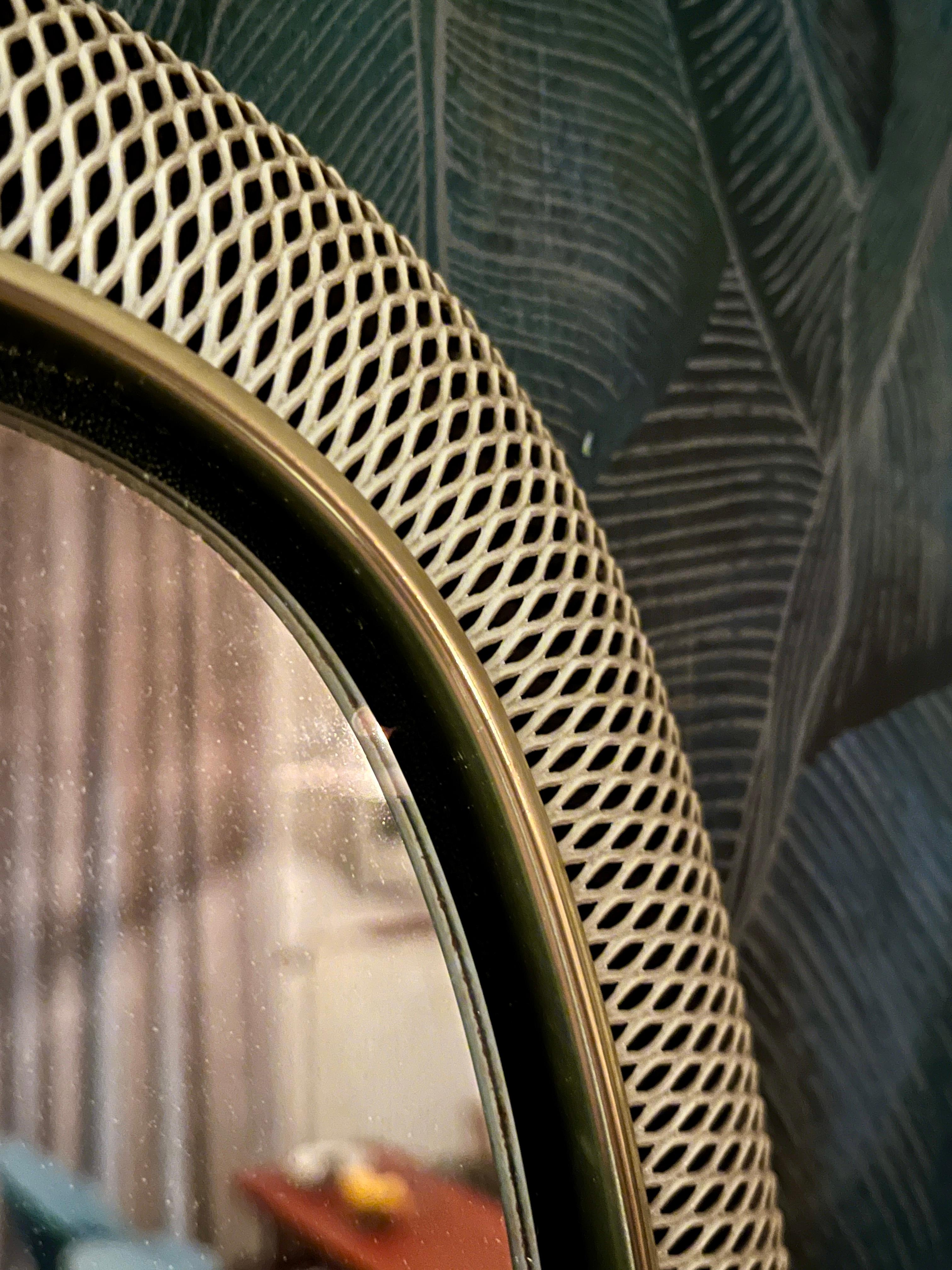 Miroir mural par Münchner Zierspiegel, années 1950 en vente 3