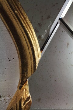 Wall Mirror Classic Frame Gold Rococo Baroque Contemporary Design Made in Italy