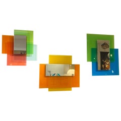 Wall Mirror, 'Colour on Colour' Series by Johanna Grawunder for Glas Italia