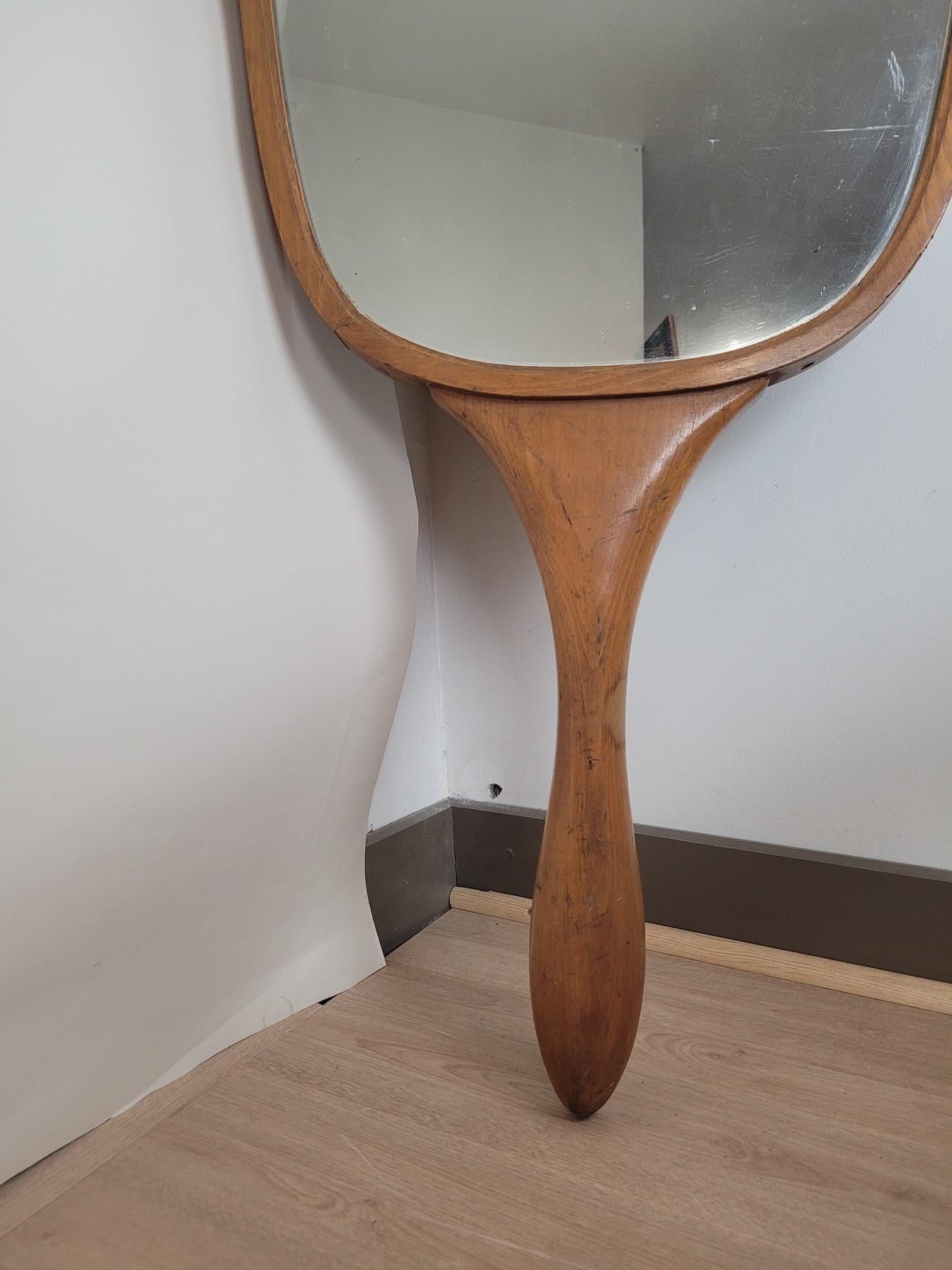 Wood Wall Mirror 