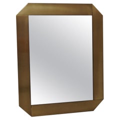 Wall mirror golden frame by Valenti, 1970s