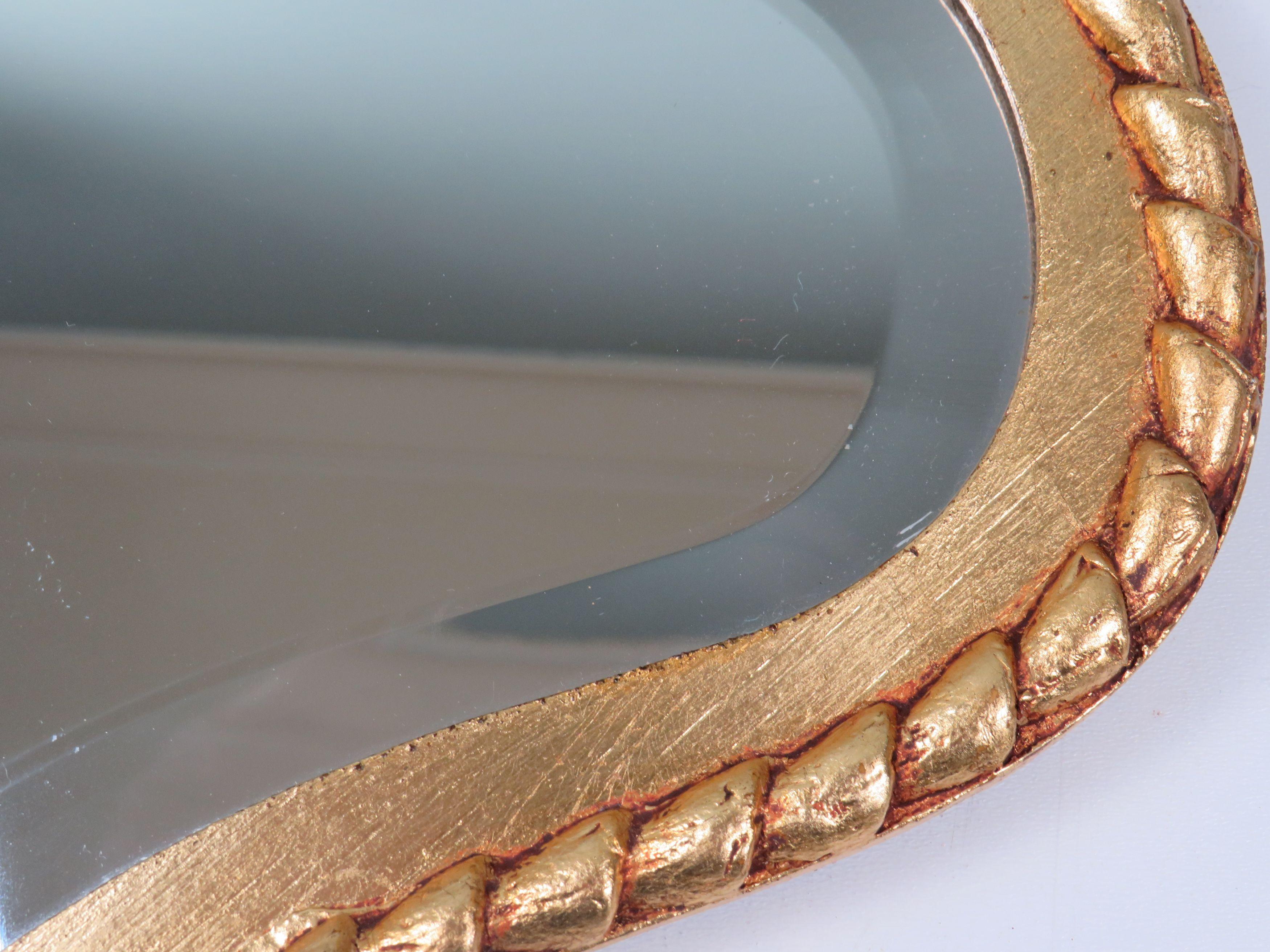 Wall Mirror – Hollywood Regency  – Dollanzo, Italy, ca. 1950 1