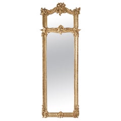 Wall Mirror in Rococo Style, Austria, circa 1830