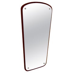 Wall Mirror in Teak Frame, Denmark, 1960s