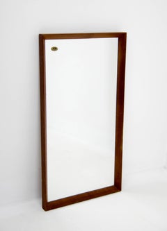 Wall Mirror in Teak Frame, Denmark, 1970s