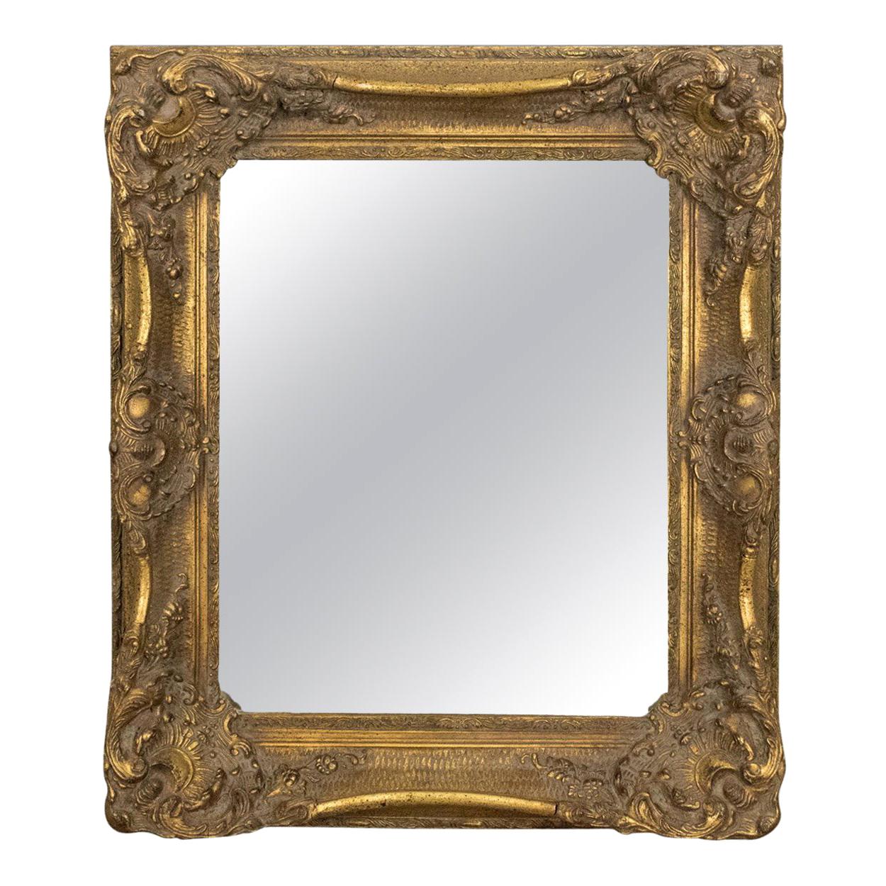Wall Mirror in Victorian Classical Revival Taste, Giltwood, Late 20th Century
