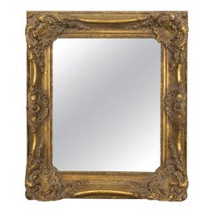 Wall Mirror in Victorian Classical Revival Taste, Giltwood, Late 20th Century