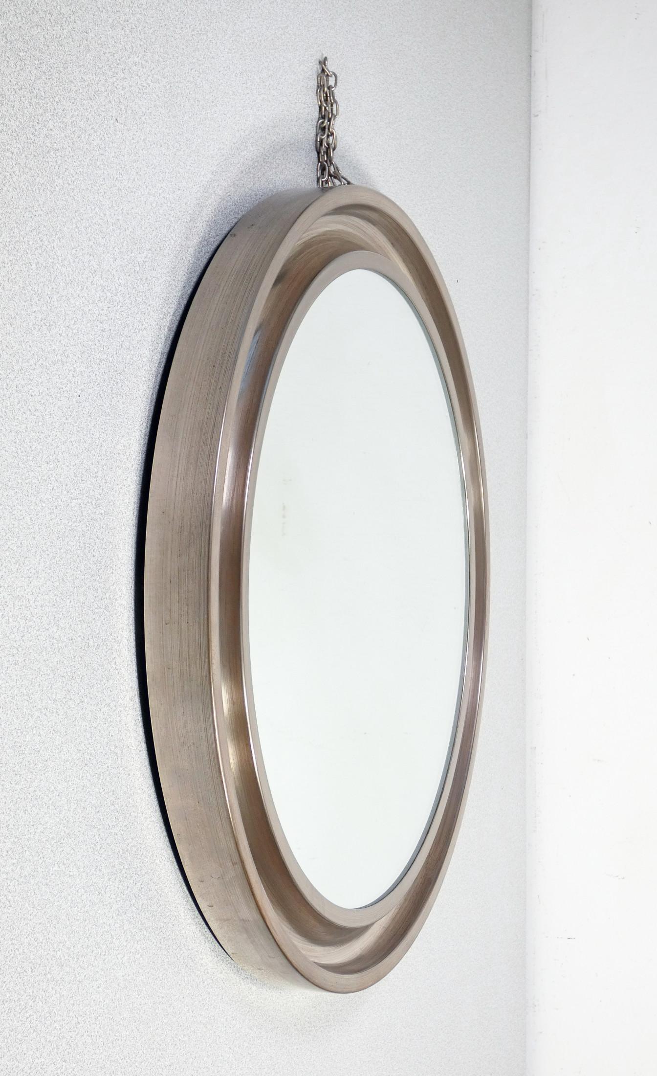 Miroir mural Narciso, design de Sergio Mazza pour Artemide, Italie, années 60 Bon état à Torino, IT