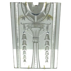 Wall Mirror or Mirror Insert with Neoclassical Design