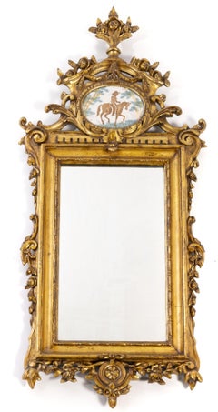 WALL MIRROR Portuguese, 19th Century, D. José/D. Maria