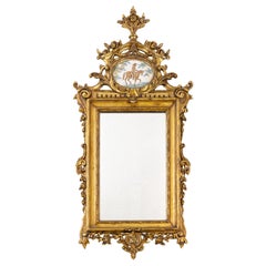 WALL MIRROR Portuguese, 19th Century, D. José/D. Maria