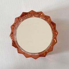 Wall Mirror 'Saturn 137b' Vintage Style 'Glass Frame'