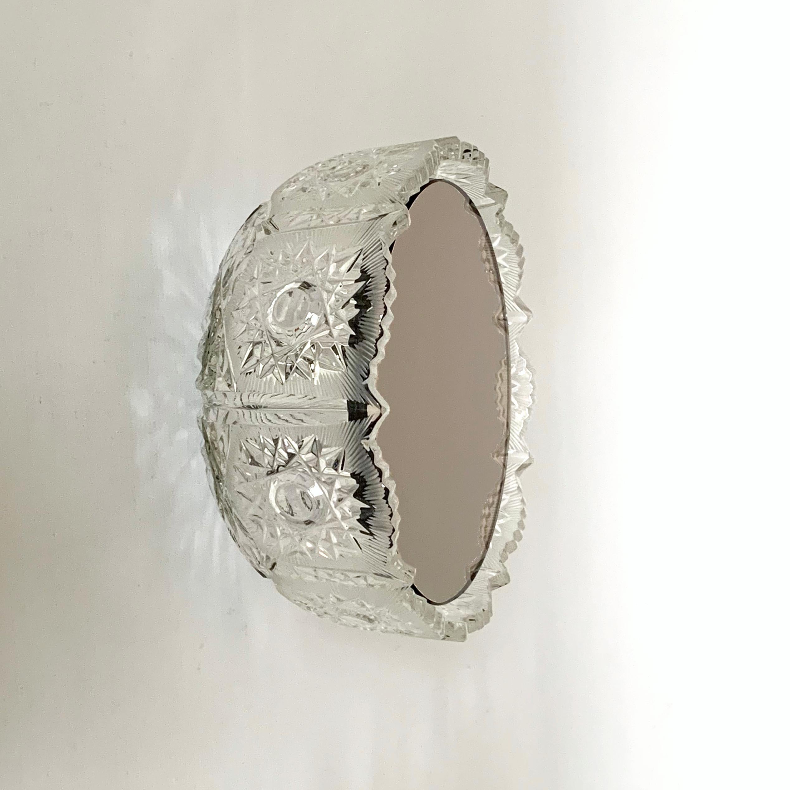 Wall Mirror 'Saturn' 1411a and 188c, Glass Frame Neuf - En vente à Paris, IDF