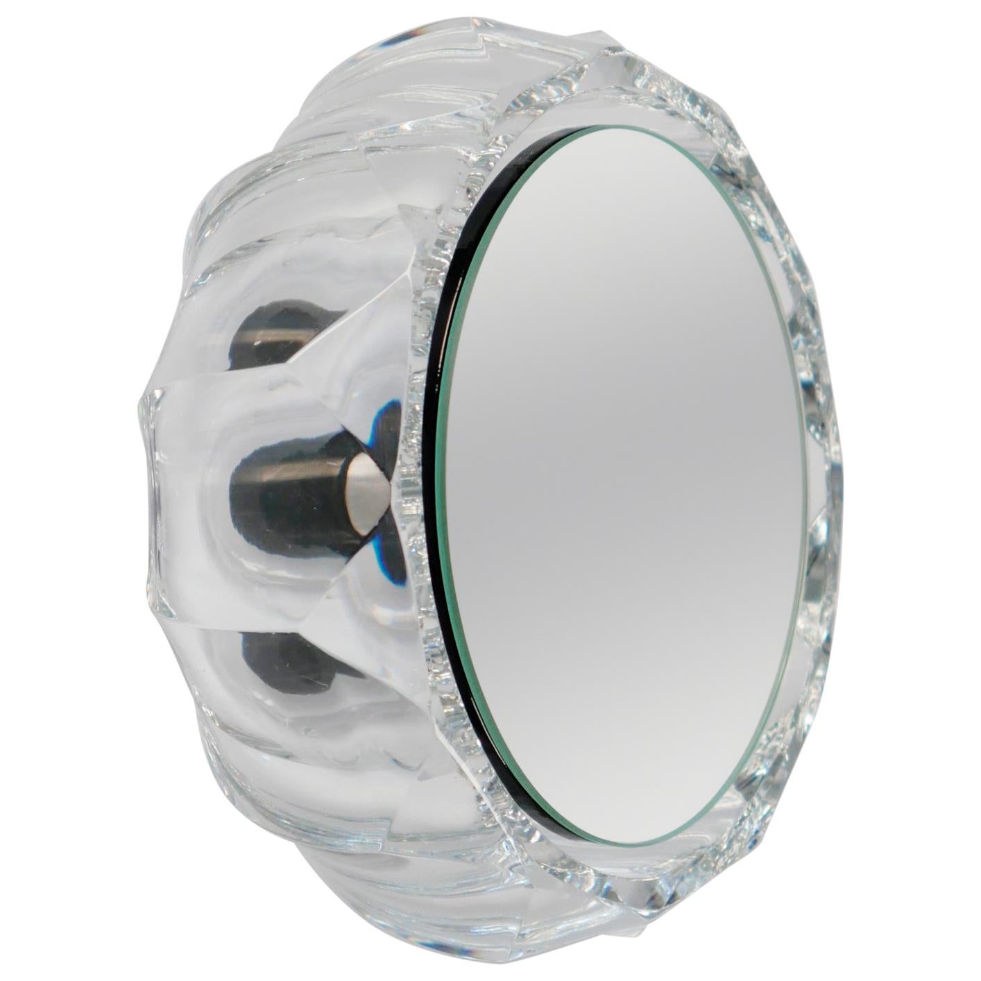 Wall Mirror 'Saturn 146a' Vintage Style 'Glass Frame'