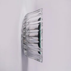 Specchio da parete 'Saturn 186a' in stile vintage con cornice in vetro