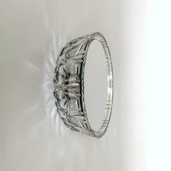 Wall Mirror 'Saturn 187e' Vintage Style 'Glass Frame'