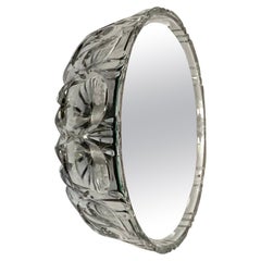 Wandspiegel „Saturn 187e“ im Vintage-Stil mit Glasrahmen