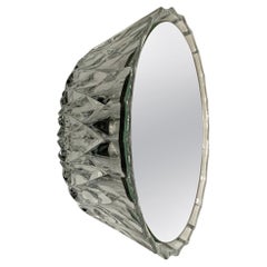 Wandspiegel „Saturn 219d“ im Vintage-Stil mit Glasrahmen