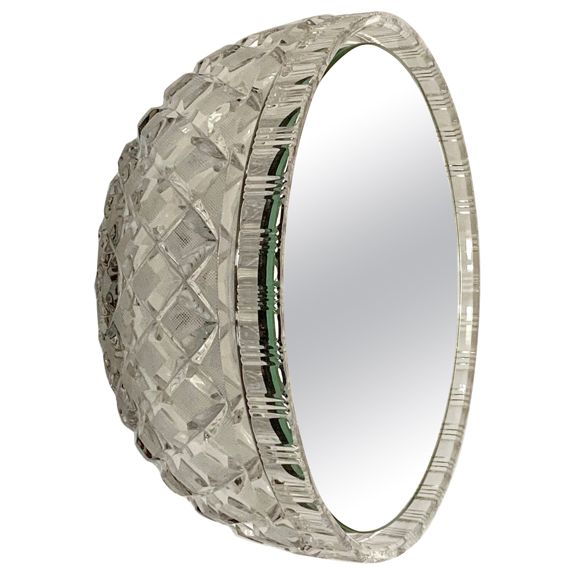 Espejo de Pared 'Saturno 2310a' Estilo Vintage 'Marco de Cristal'