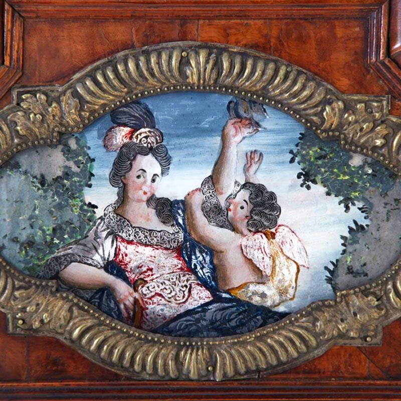 Baroque Wall Mirror, Southern Germany, Early 18th Century