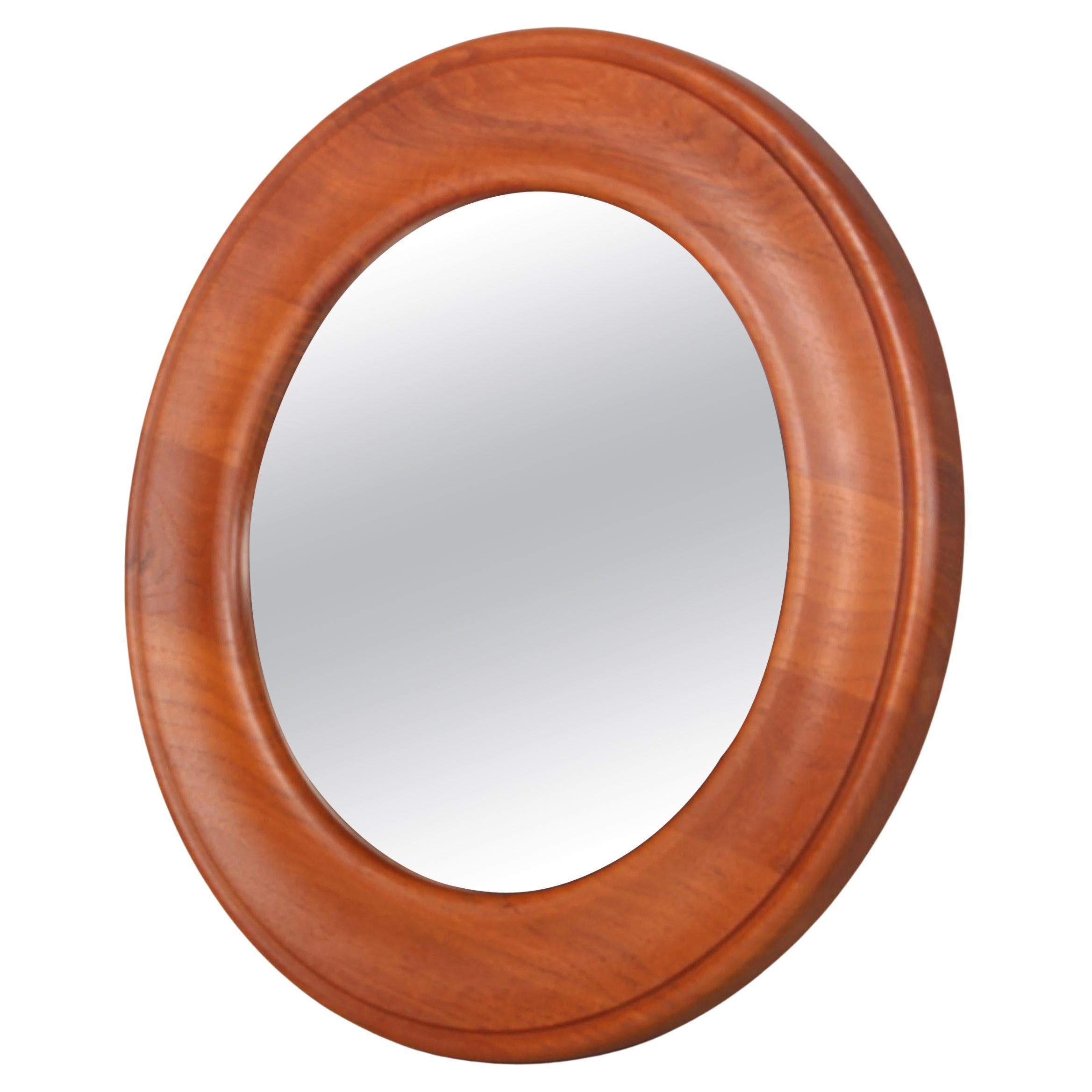 Wall Mirror, Teak, Denmark 1960s