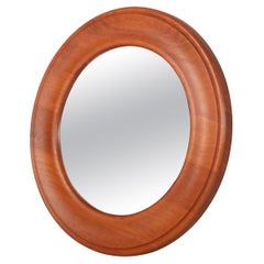 Wall Mirror, Teak, Denmark 1960s