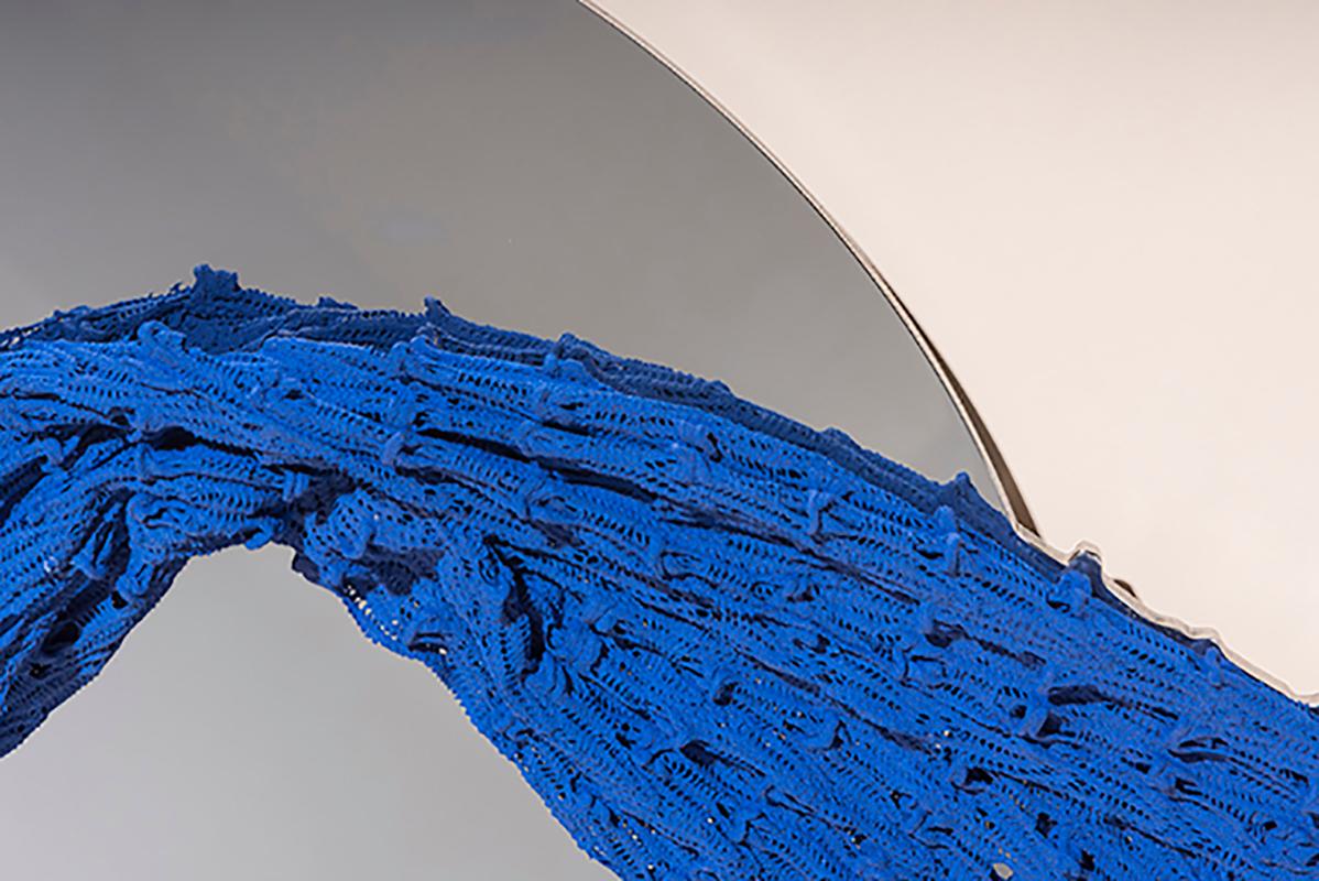 Wandspiegel Tertium Quid S3, 04 Porzellanblau im Zustand „Neu“ in Beverly Hills, CA