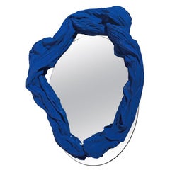 Miroir mural Tertium Quid S3, 04 en porcelaine bleue