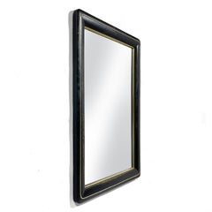 Wall Mirror with Distressed Finish