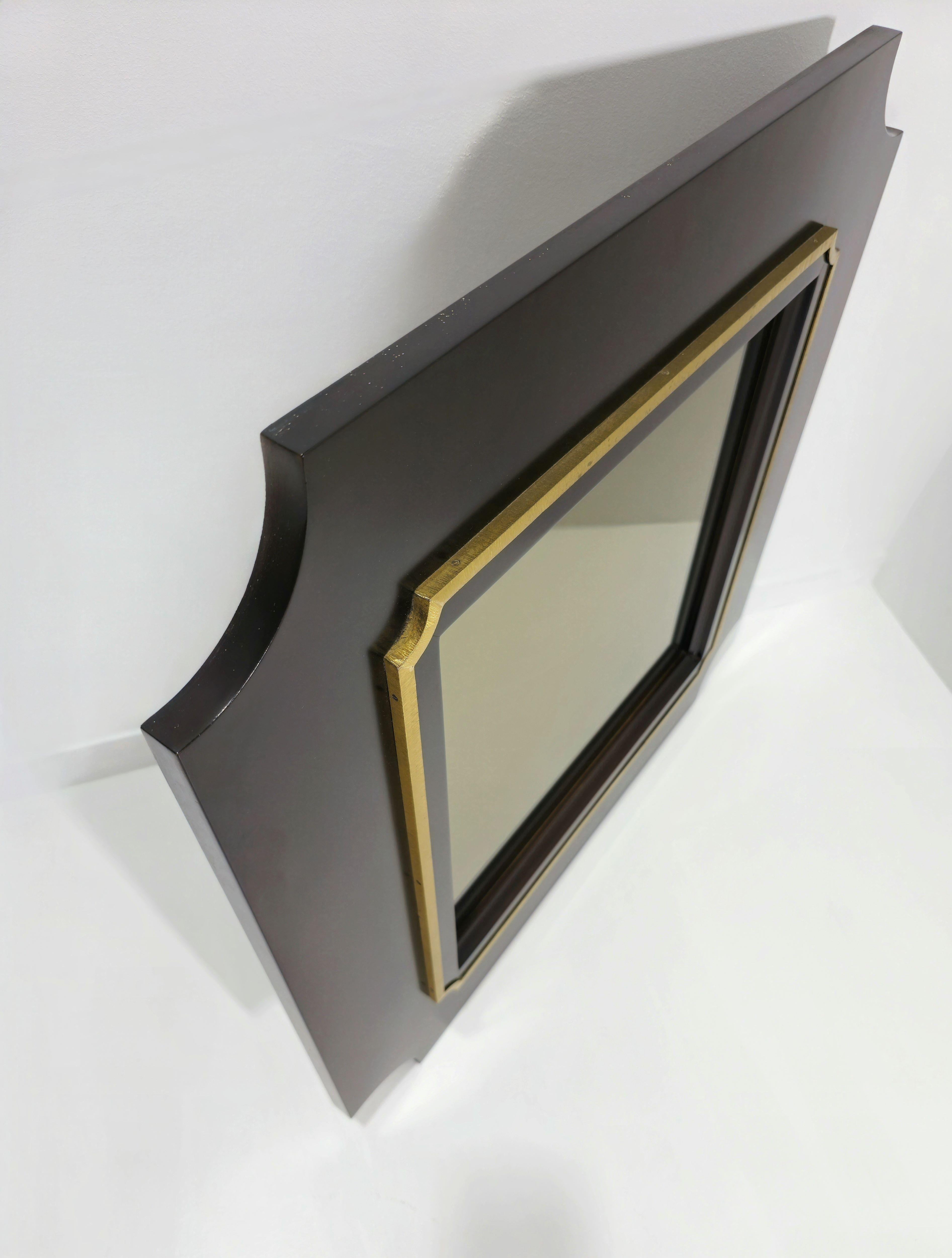 italien Miroir mural moderne mi-siècle Luciano Frigerio Design Italie années 60 en vente