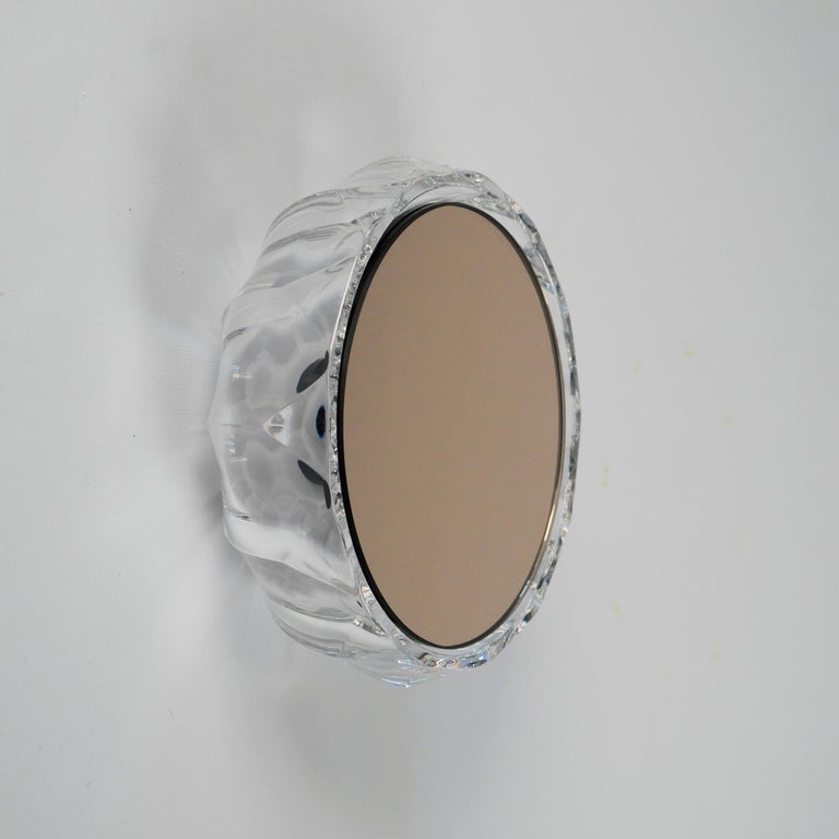 Wall Mirrors 'Saturn' Vintage Style 'Glass Frame' For Sale 1
