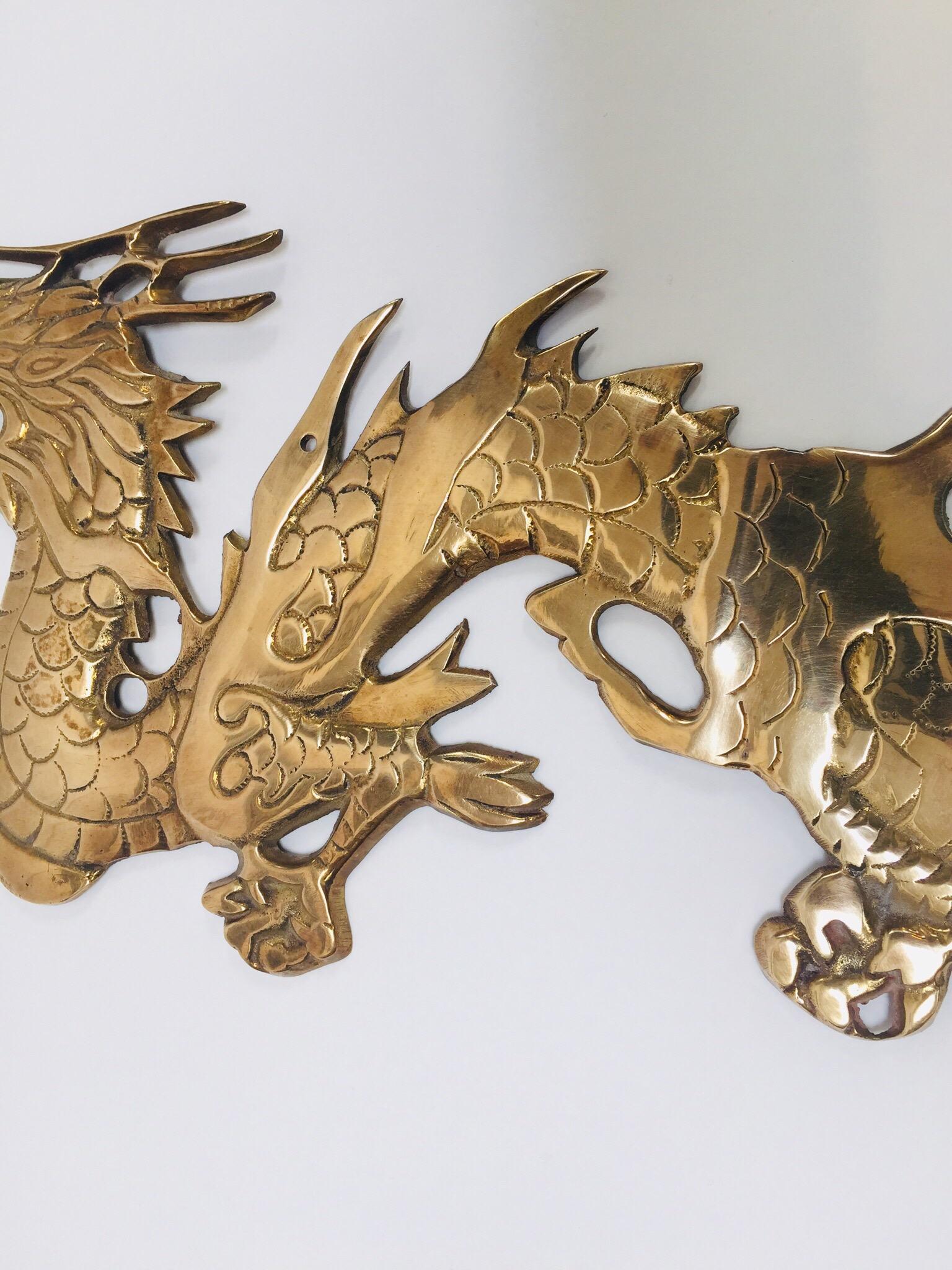 brass chinese dragon