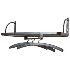 Vintage Wall Mount Coat Rack by Jacques Adnet