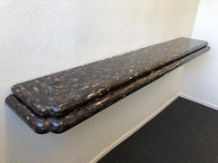 Wall Mount Floating Tessellated Horn Console by Enrique Garcel