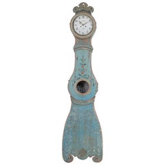 Antique Wall Mounted 18th Century Swedish Mora Clock